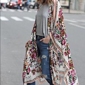 Beautiful Chiffon Kimono